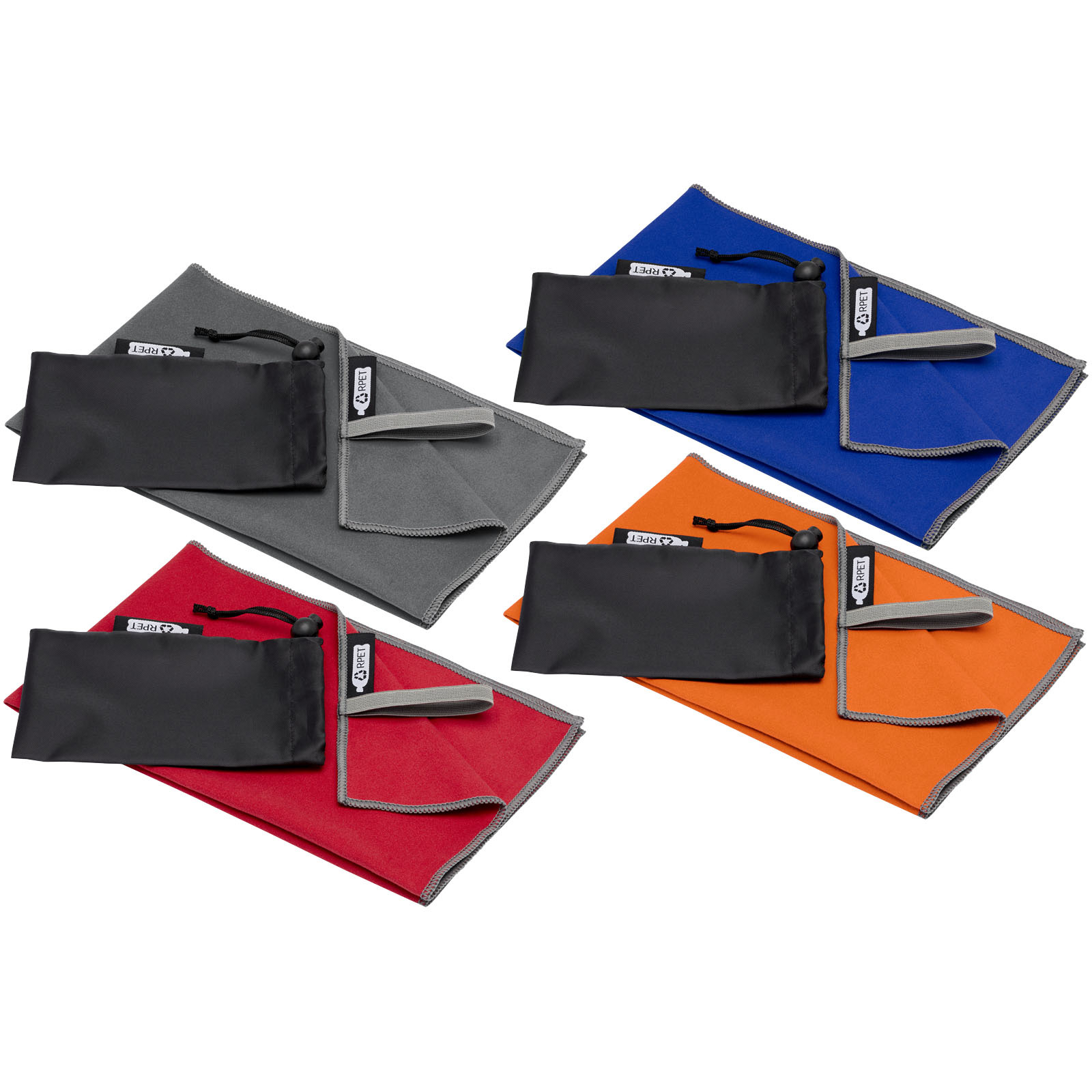 Bad artikelen 4DO Pieter GRS ultralichte en sneldrogende handdoek 30 x 50 cm voor bedrukking &amp; borduring