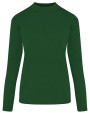 T-shirts HRM Women´s Premium Highneck Longsleeve Tees voor bedrukking &amp; borduring