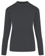 T-shirts HRM Women´s Premium Highneck Longsleeve Tees voor bedrukking &amp; borduring