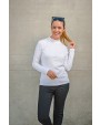 T-shirts HRM Women´s Premium Highneck Longsleeve Tees voor bedrukking &amp; borduring