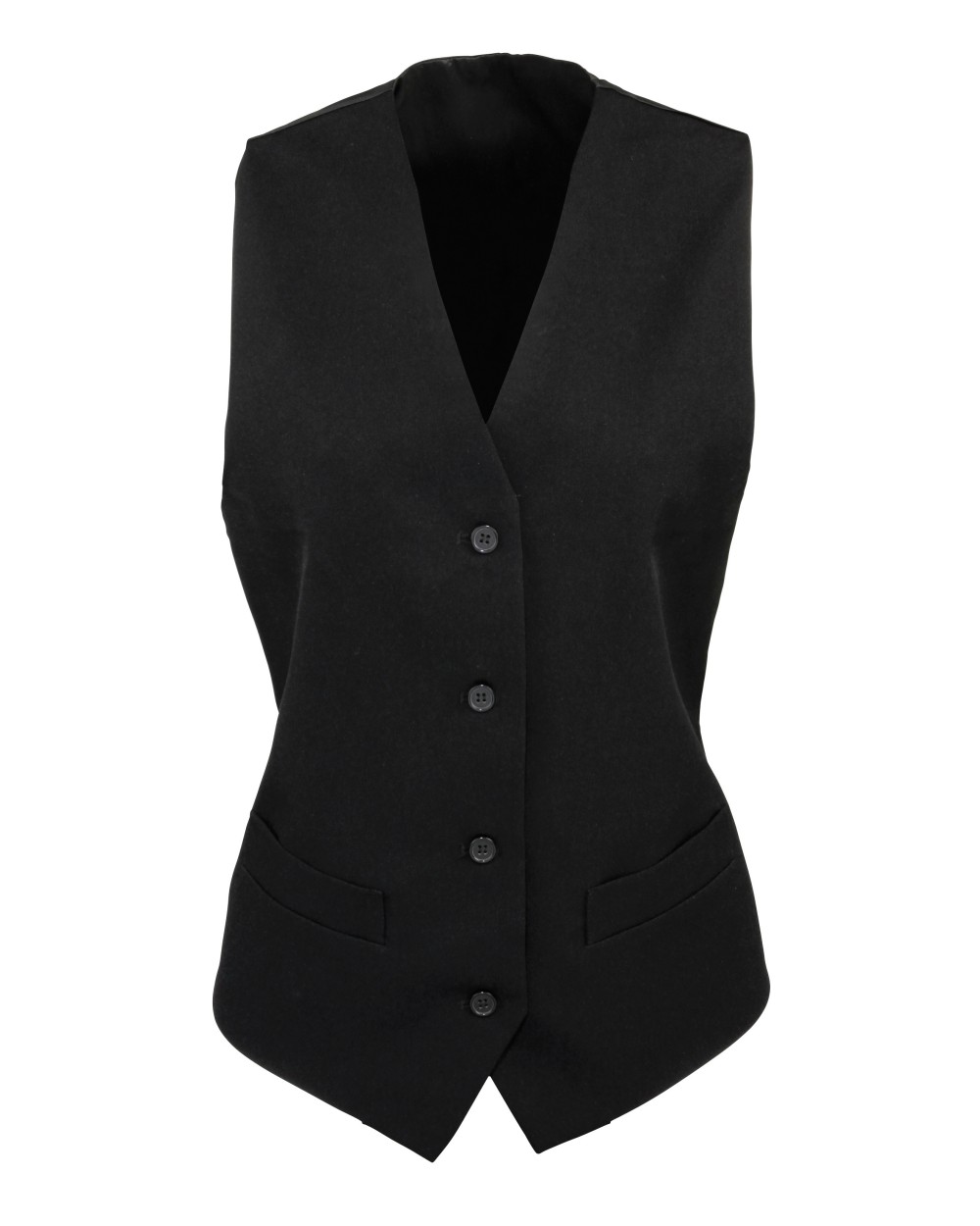PREMIER Ladies Lined Polyester Waistcoat Zubehör personalisierbar