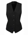PREMIER Ladies Lined Polyester Waistcoat Zubehör personalisierbar