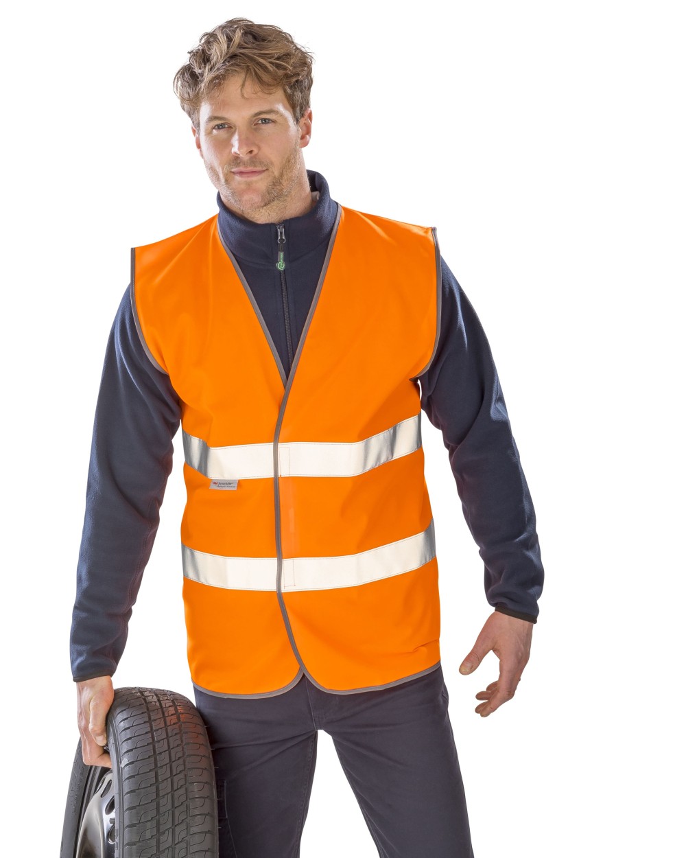 Fluo vestjes RESULT MOTORIST SAFETY VEST voor bedrukking &amp; borduring