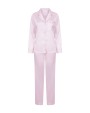 TOWEL-CITY Ladies Satin Long Pyjamas Zubehör personalisierbar