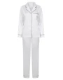 Benodigdheden TOWEL-CITY Ladies Satin Long Pyjamas voor bedrukking &amp; borduring