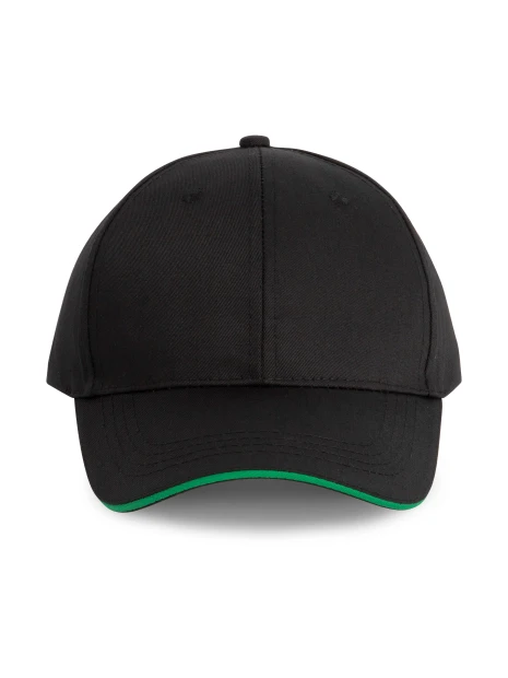 WK. DESIGNED TO WORK Casquette sandwich contrasté 6 panneaux /api/colors/8c4dab8e-c41b-443b-b34e-f5aa6bab4c1f personnalisable