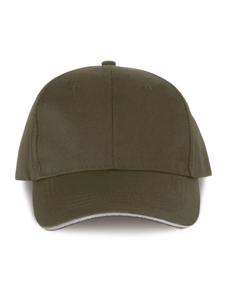WK. DESIGNED TO WORK Casquette sandwich contrasté 6 panneaux /api/colors/6cf4d96f-7e2f-452f-958c-4cf46c92e983 personnalisable