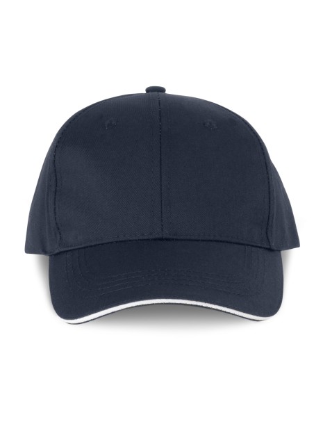 WK. DESIGNED TO WORK Casquette sandwich contrasté 6 panneaux /api/colors/ac3617f1-55b6-4cce-bc08-bb5c08d2e5bf personnalisable