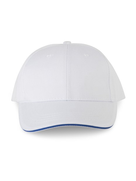 WK. DESIGNED TO WORK Casquette sandwich contrasté 6 panneaux /api/colors/ae25185f-36c2-47d0-8192-3b790bf5d708 personnalisable