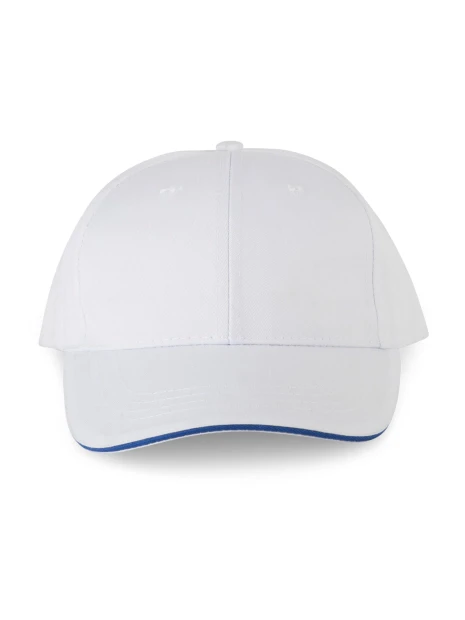 WK. DESIGNED TO WORK Casquette sandwich contrasté 6 panneaux /api/colors/ae25185f-36c2-47d0-8192-3b790bf5d708 personnalisable