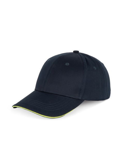 WK. DESIGNED TO WORK Casquette sandwich contrasté 6 panneaux /api/colors/d66395df-2ca0-431e-8797-a9b81fc48a88 personnalisable