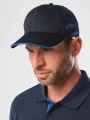 Casquettes à personnaliser WK. DESIGNED TO WORK Casquette sandwich contrasté 6 panneaux 