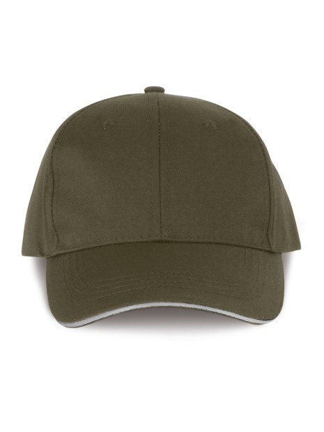 WK. DESIGNED TO WORK Casquette sandwich contrasté 6 panneaux /api/colors/6cf4d96f-7e2f-452f-958c-4cf46c92e983 personnalisable