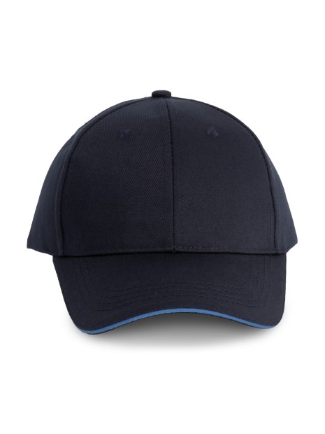 WK. DESIGNED TO WORK Casquette sandwich contrasté 6 panneaux /api/colors/58ae6b2e-fbb9-40aa-aa97-acbeba9ce4e7 personnalisable