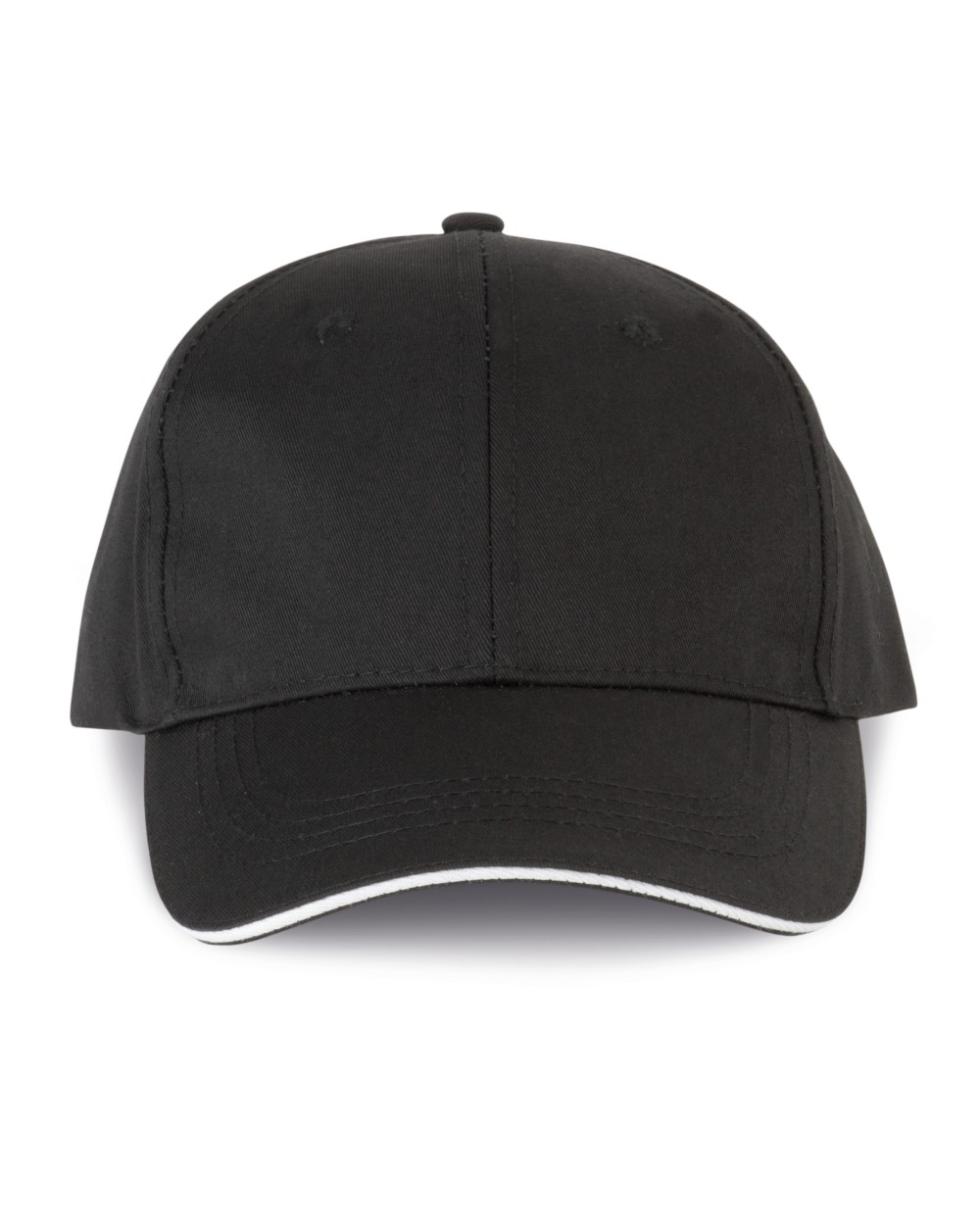 WK. DESIGNED TO WORK 6-Panel-Cap mit Kontrast-Sandwichschirm Kappen personalisierbar