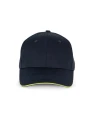 WK. DESIGNED TO WORK Casquette sandwich contrasté 6 panneaux /api/colors/d66395df-2ca0-431e-8797-a9b81fc48a88 personnalisable