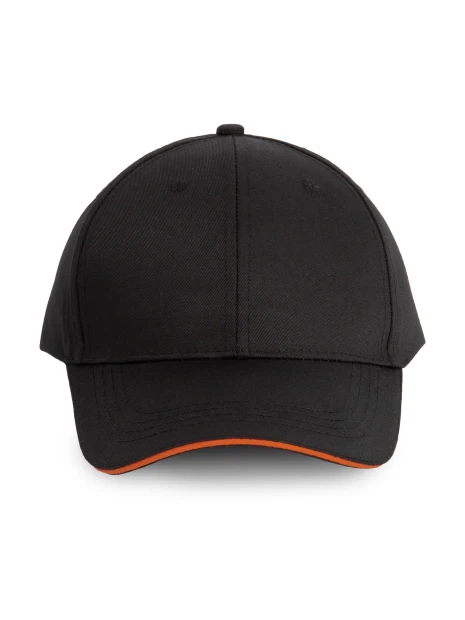 WK. DESIGNED TO WORK Casquette sandwich contrasté 6 panneaux /api/colors/f6473df6-5ff7-425a-9b26-f0846ae4f1b4 personnalisable