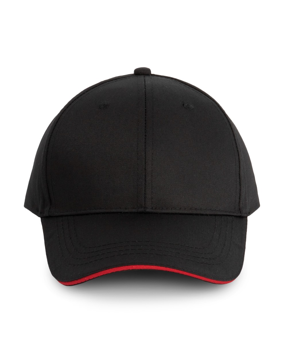 WK. DESIGNED TO WORK 6-Panel-Cap mit Kontrast-Sandwichschirm Kappen personalisierbar