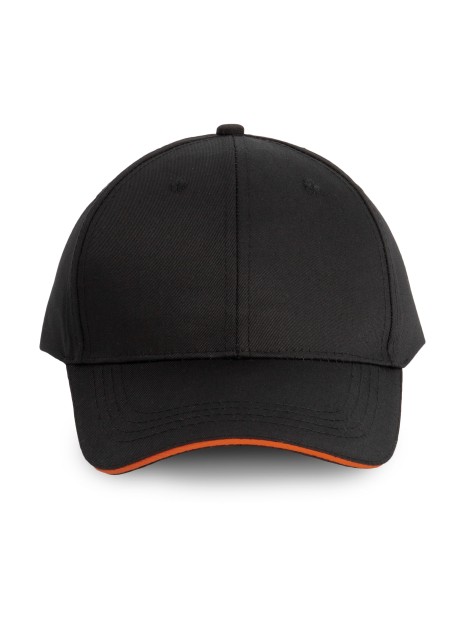 WK. DESIGNED TO WORK Casquette sandwich contrasté 6 panneaux /api/colors/f6473df6-5ff7-425a-9b26-f0846ae4f1b4 personnalisable