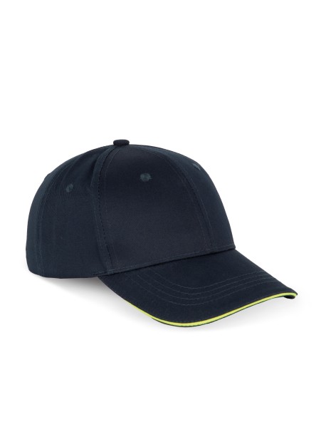 WK. DESIGNED TO WORK Casquette sandwich contrasté 6 panneaux /api/colors/d66395df-2ca0-431e-8797-a9b81fc48a88 personnalisable