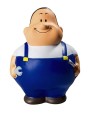 Benodigdheden MBW SQUEEZIES® Worker Bert®, Blue voor bedrukking &amp; borduring