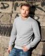 BUILD YOUR BRAND LIGHT CREW SWEATSHIRT Sweatshirts personalisierbar