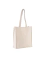 KIMOOD Shoppingtasche mit Seitenfalte Tote Bags personalisierbar