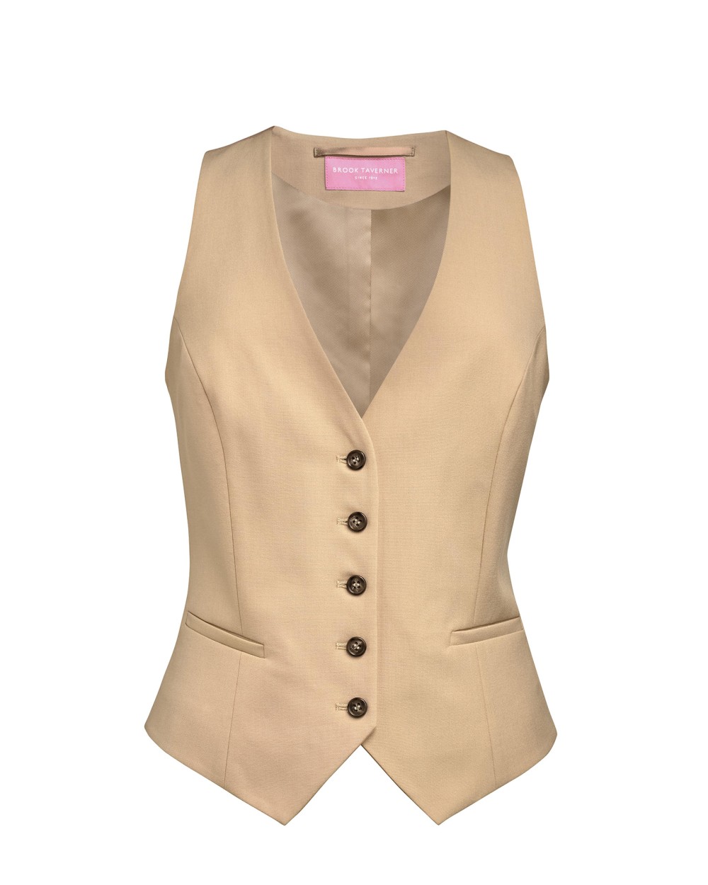 Truien BROOK TAVERNER Damesgilet Béatrice, getailleerde snit voor bedrukking &amp; borduring