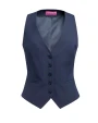 Pulls personnalisable BROOK TAVERNER Gilet femme Béatrice coupe cintrée