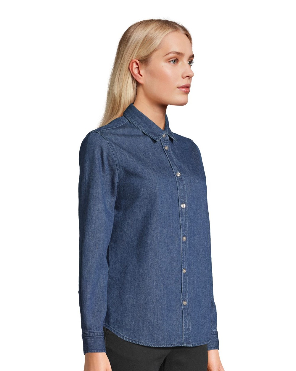 NEOBLU Women´s High-End Denim Shirt Bennett Hemden personalisierbar