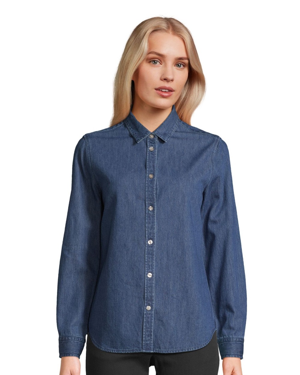 NEOBLU Women´s High-End Denim Shirt Bennett Hemden personalisierbar