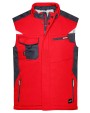 Softshells JAMES & NICHOLSON Craftsmen Softshell Vest -STRONG- voor bedrukking &amp; borduring