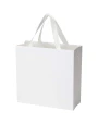 Tassen & Zakken 4DO Smartfold papieren tas van 210 g/m² met lintgrepen en een glanzende laminaatlaag - 31 x 12 x 31 cm voor bedrukking &amp; borduring
