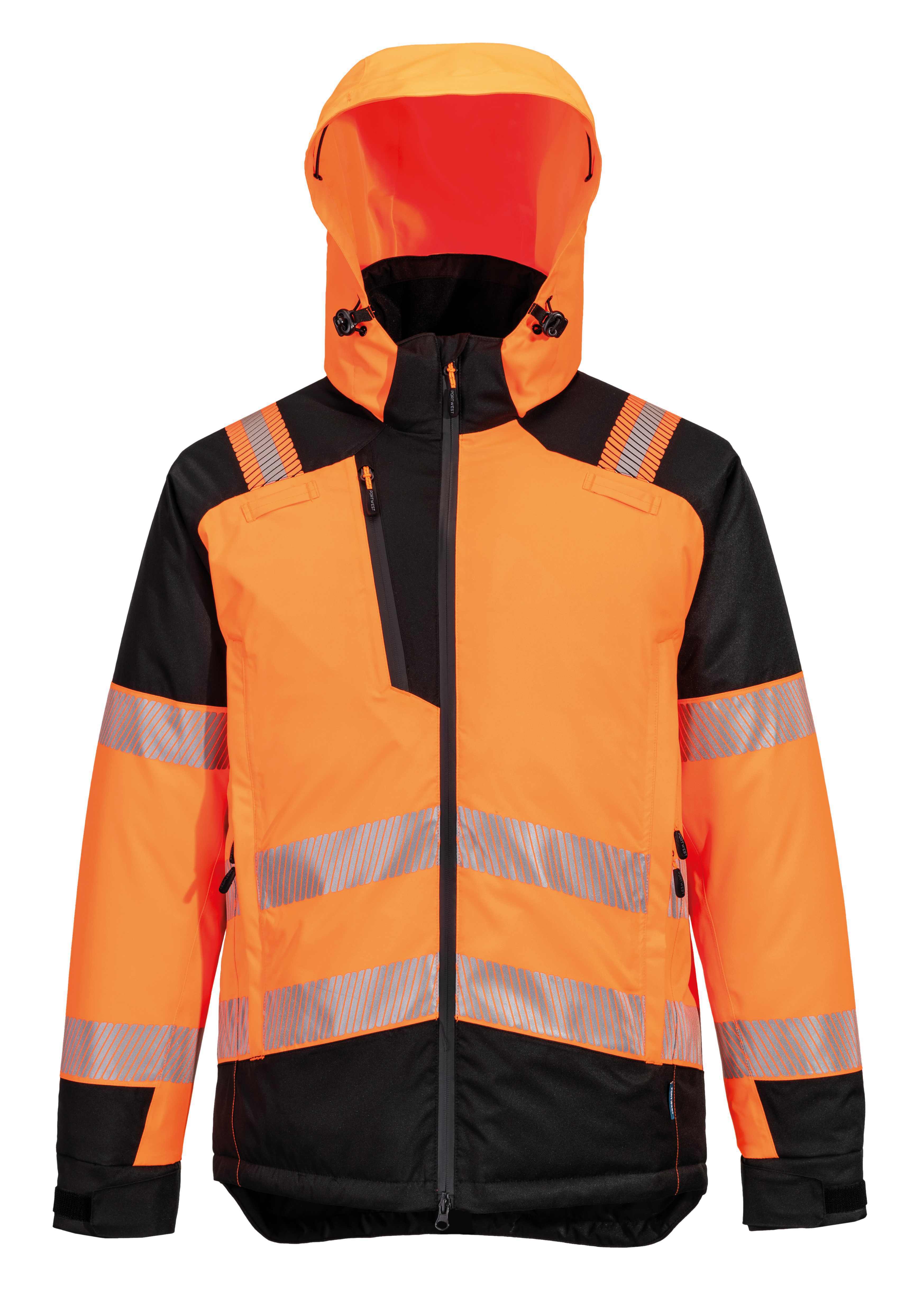 Vestes personnalisable PORTWEST Veste d'hiver haute visibilité PW3 (T160)