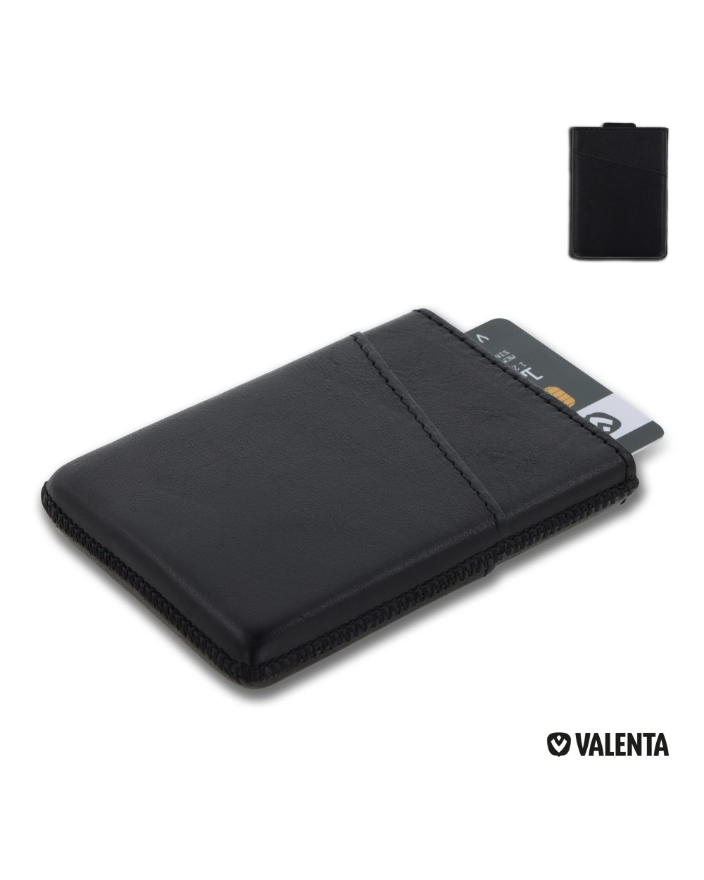 Tassen & Zakken VALENTA 7219 | Valenta Card Case Pocket Duo voor bedrukking &amp; borduring