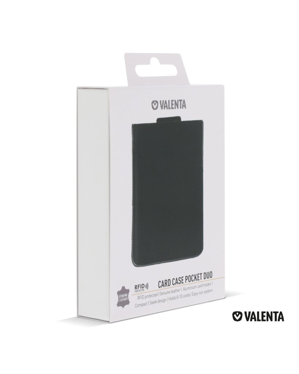 Tassen & Zakken VALENTA 7219 | Valenta Card Case Pocket Duo voor bedrukking &amp; borduring