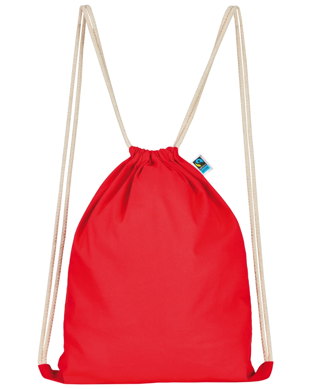 Tassen & Zakken PRINTWEAR Fairtrade Cotton Gymbag voor bedrukking &amp; borduring