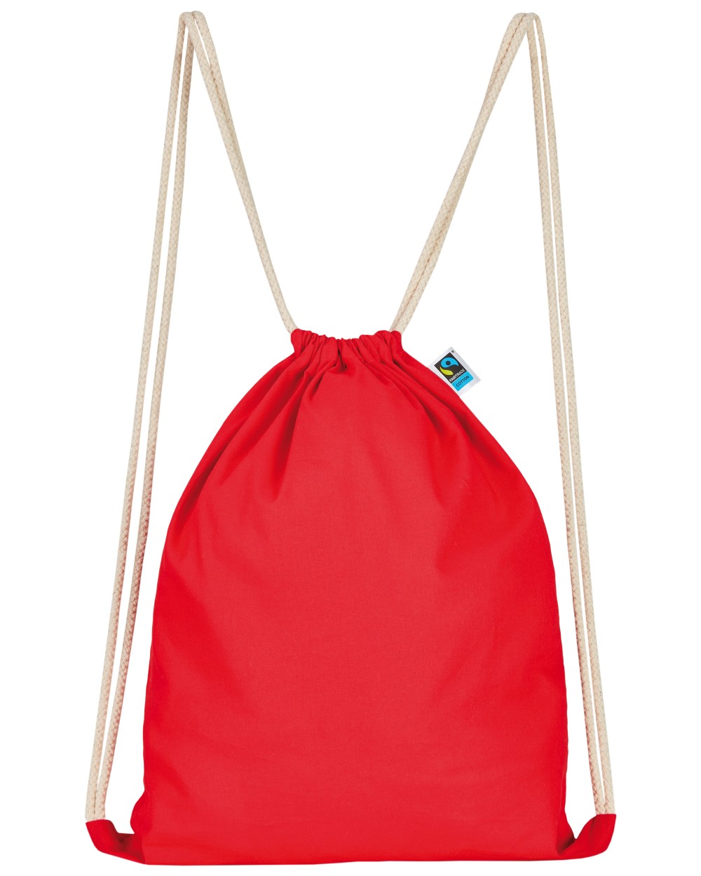 Tassen & Zakken PRINTWEAR Fairtrade Cotton Gymbag voor bedrukking &amp; borduring