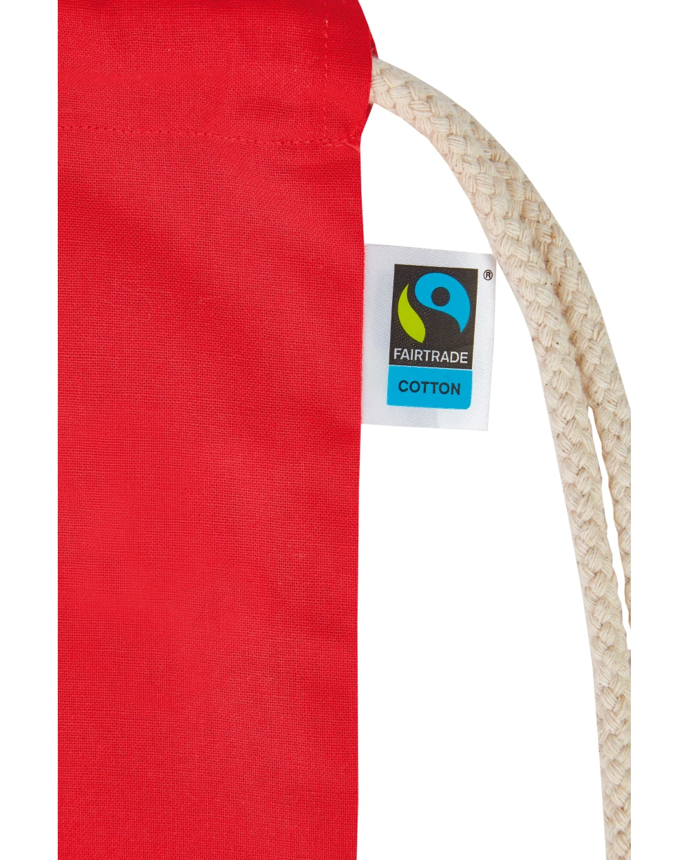 Tassen & Zakken PRINTWEAR Fairtrade Cotton Gymbag voor bedrukking &amp; borduring