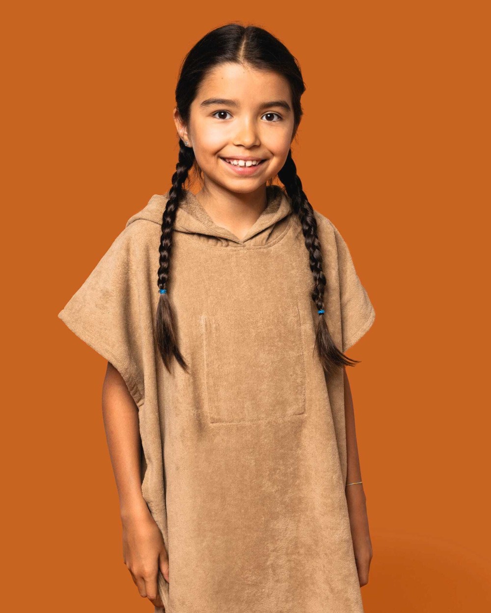 Vestes personnalisable PROACT Poncho éponge à capuche enfant
