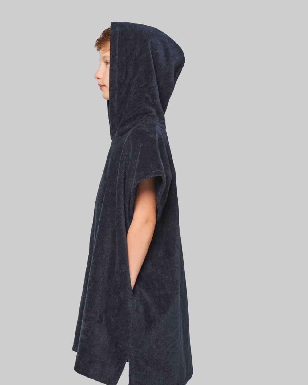 PROACT Kinder-Frottee-Poncho mit Kapuze Jacken personalisierbar