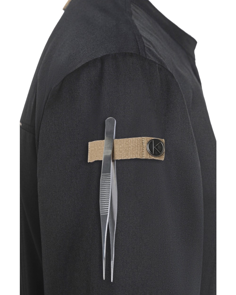 Hemden KARLOWSKY Chef Jacket Green-Generation voor bedrukking &amp; borduring