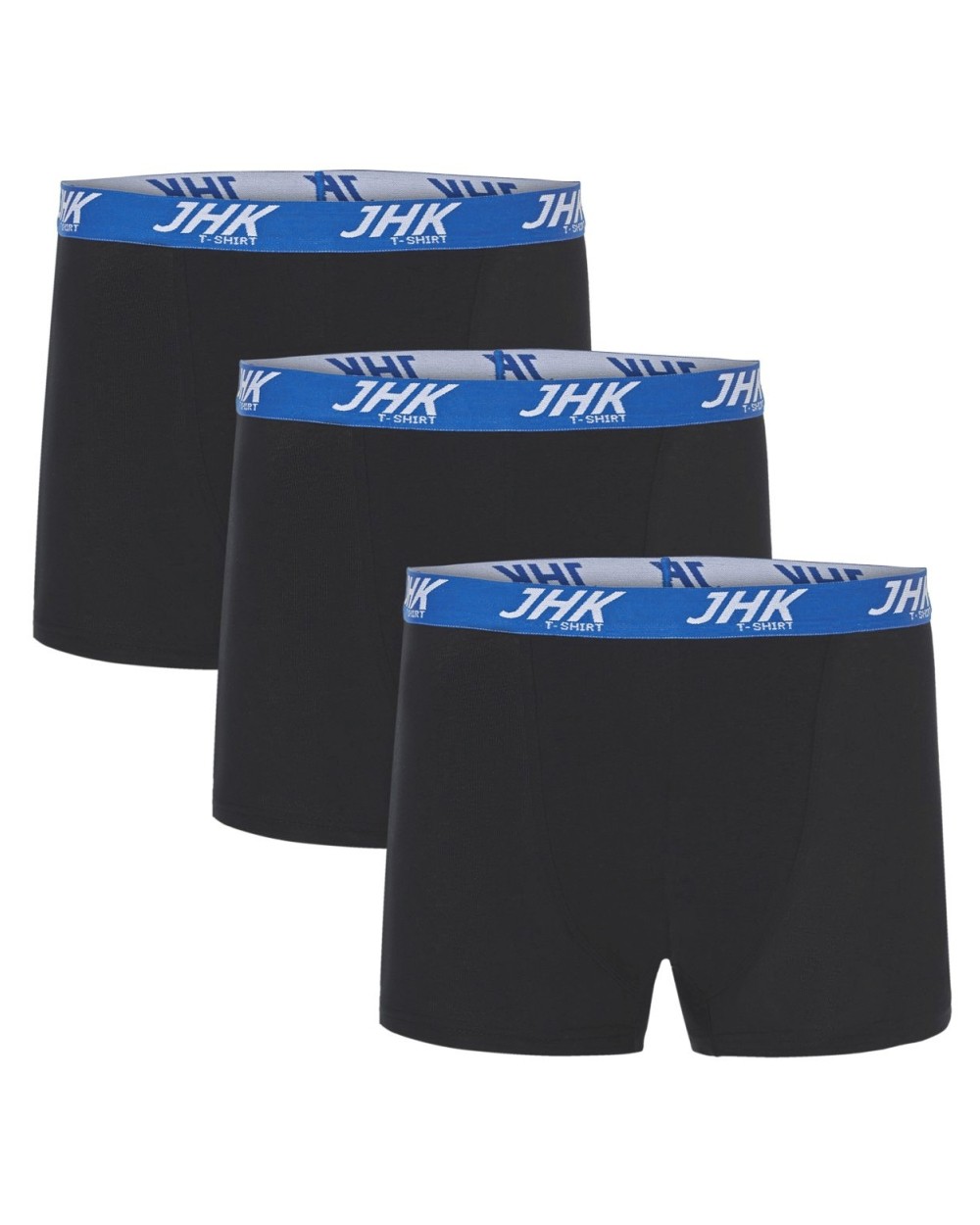 JHK Men´s Short Boxer Briefs (3 Pack) Unterhosen personalisierbar