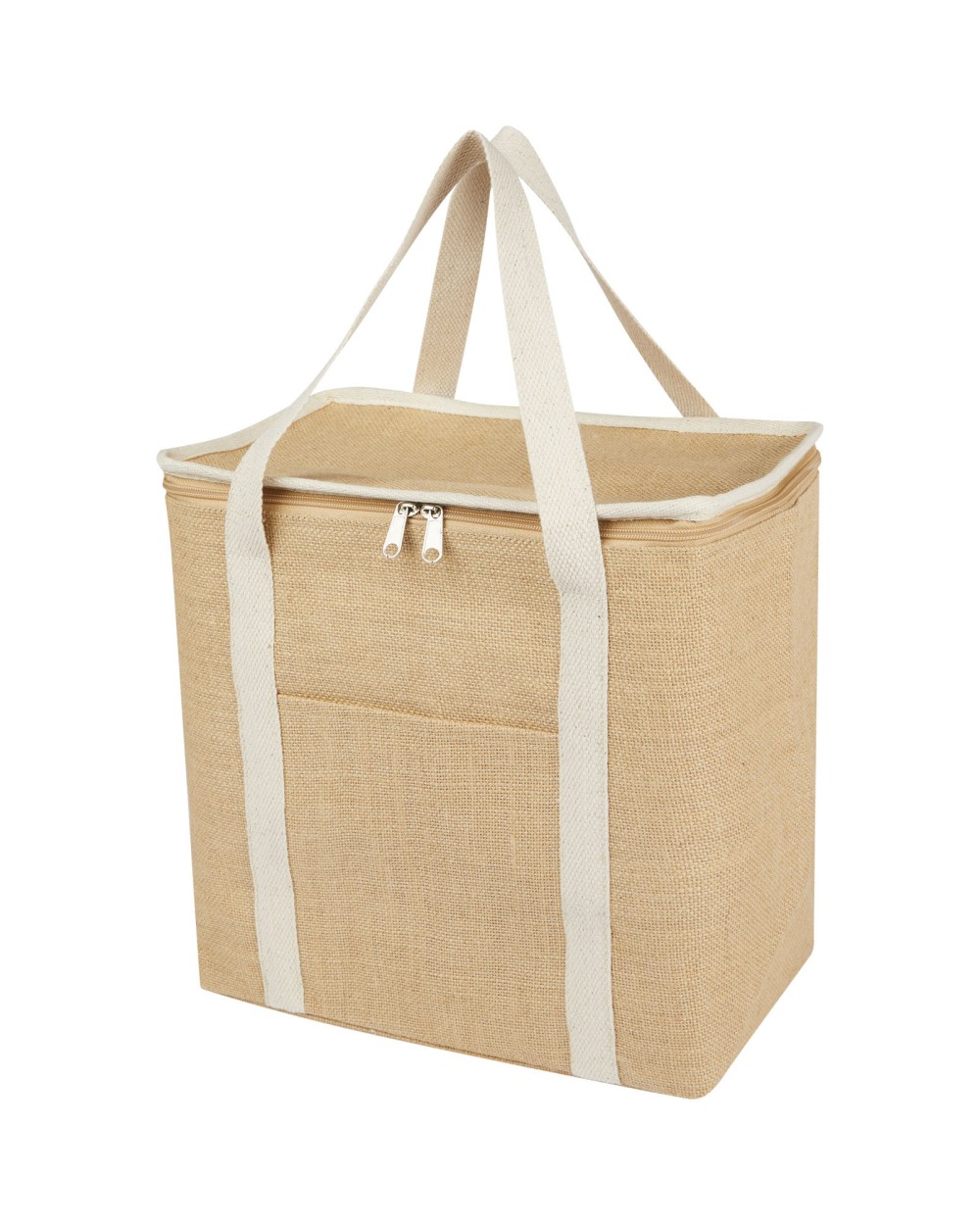 Tassen & Zakken 4DO Juta juten koeltas 300 g/m², 19 l voor bedrukking &amp; borduring
