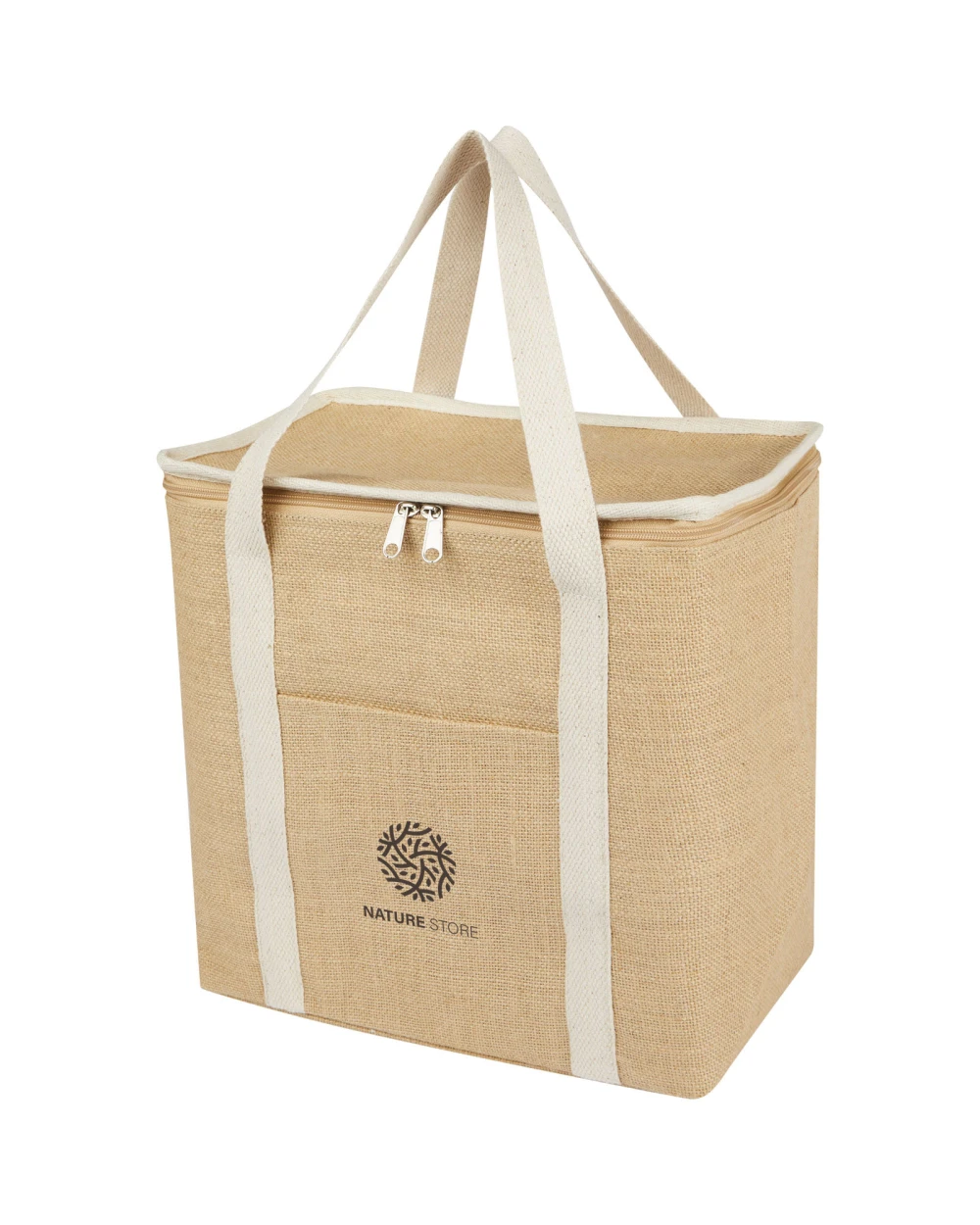 Tassen & Zakken 4DO Juta juten koeltas 300 g/m², 19 l voor bedrukking &amp; borduring