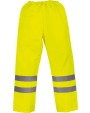 YOKO Hi-Vis Waterproof Over Trousers Hosen personalisierbar