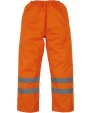 YOKO Hi-Vis Waterproof Over Trousers Hosen personalisierbar