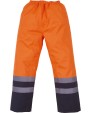 YOKO Hi-Vis Waterproof Over Trousers Hosen personalisierbar