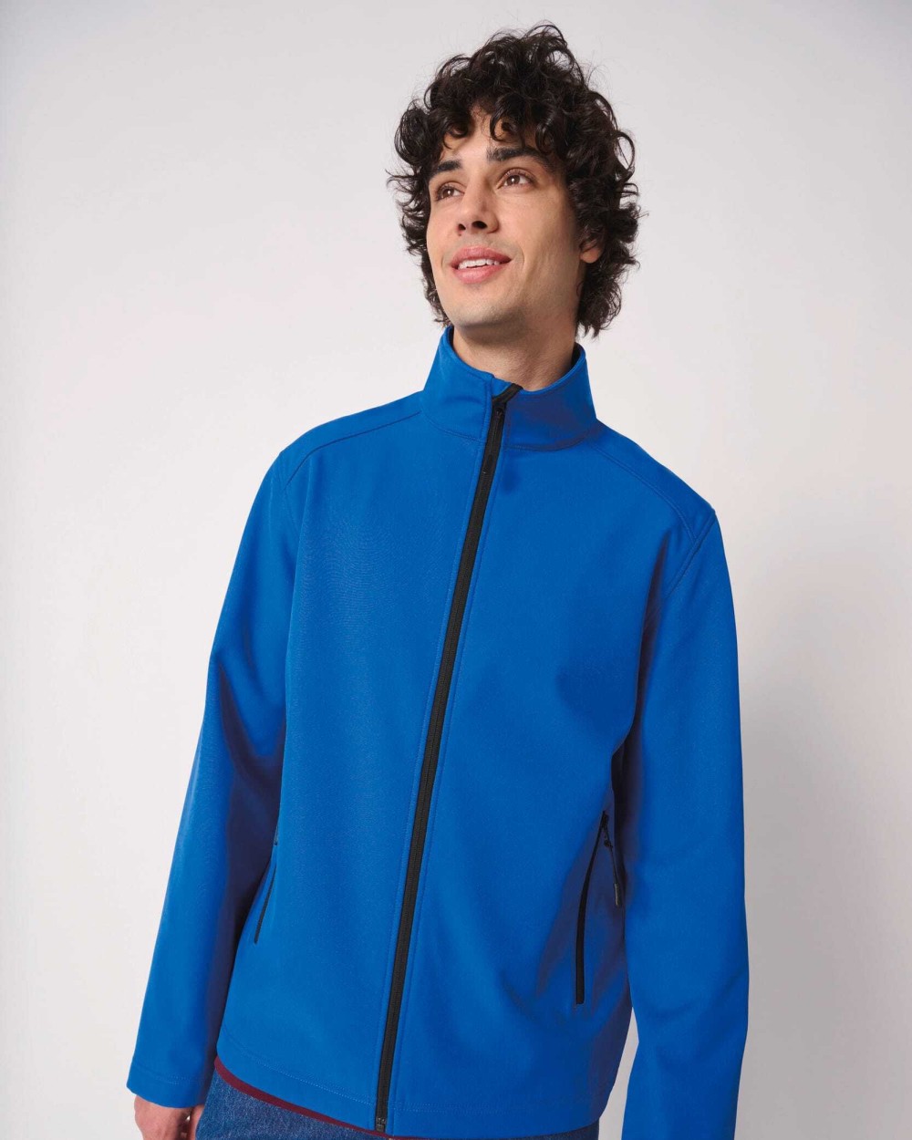 IDEAL BASIC BRAND Herren 2-Lagen-Softshelljacke Softshells personalisierbar