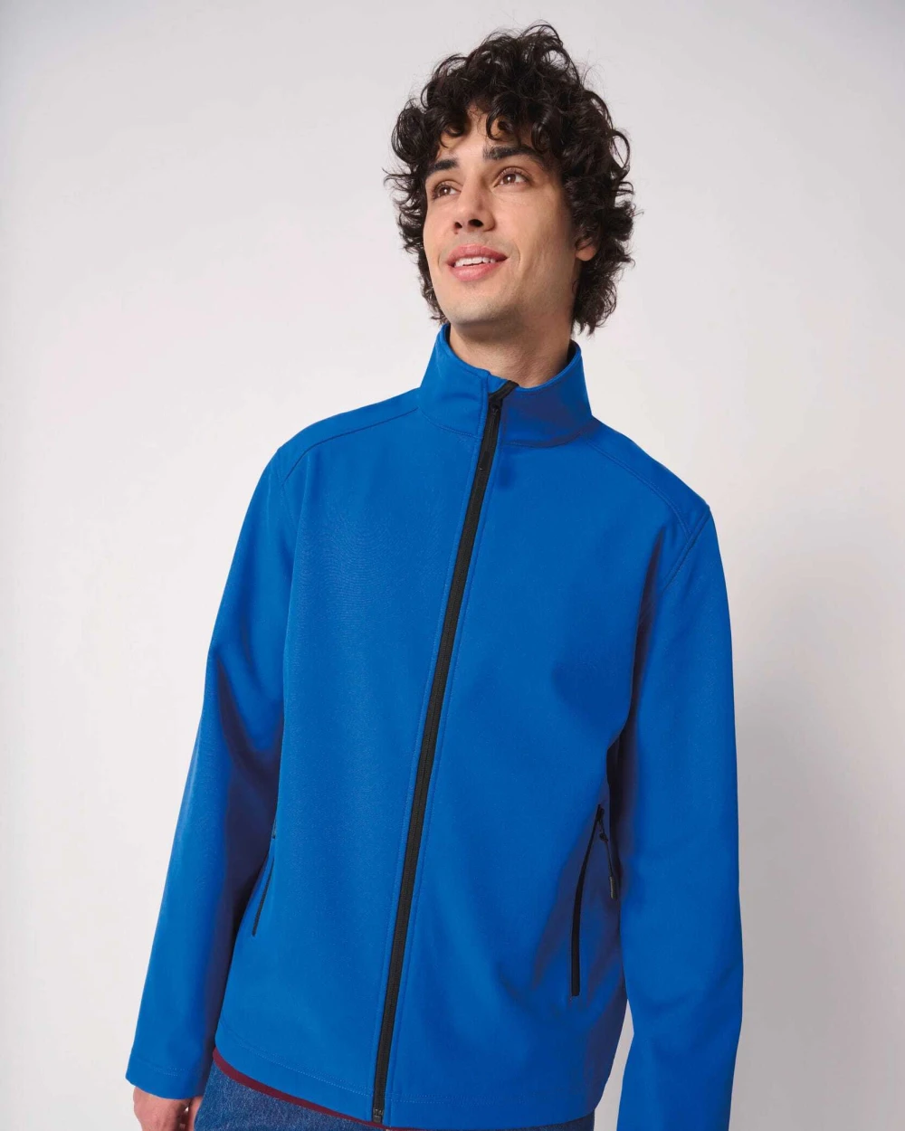 IDEAL BASIC BRAND Herren 2-Lagen-Softshelljacke Softshells personalisierbar
